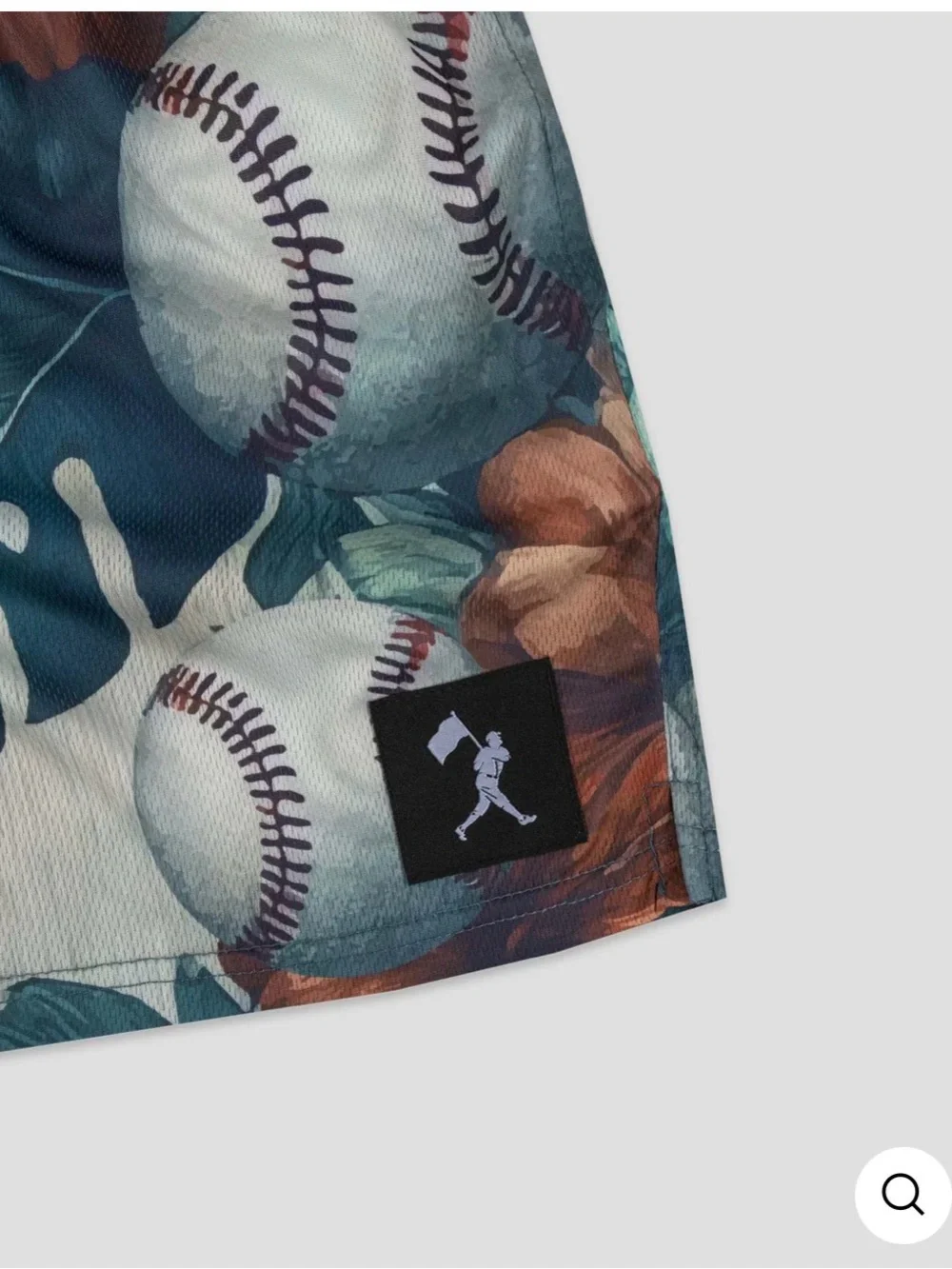 Baseballism Men's Aloha Ball diamond air mesh Shorts